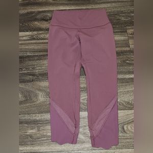 Lululemon cropped leggings size 6